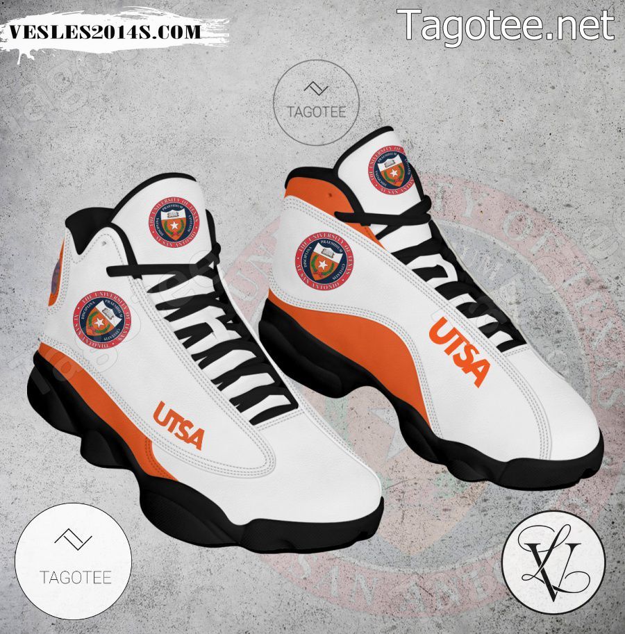 The University of Texas at San Antonio Logo Air Jordan 13 Shoes - EmonShop-a