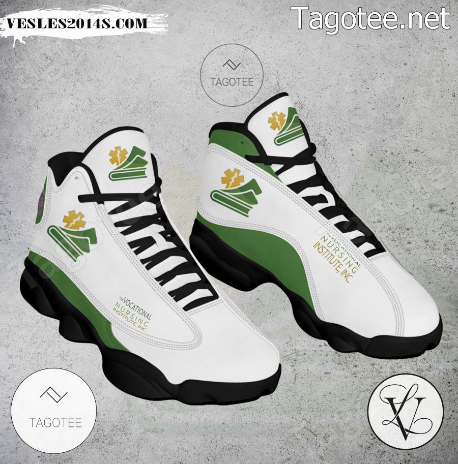 The Vocational Nursing Institute Inc Logo Air Jordan 13 Shoes - EmonShop-a