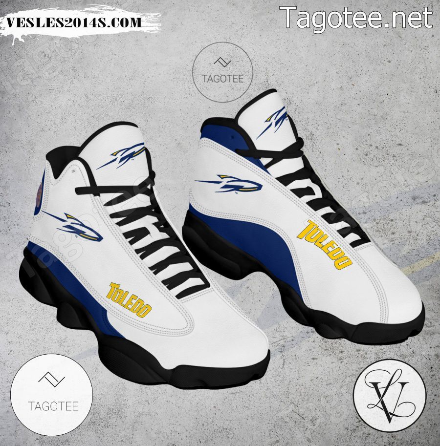 Toledo NCAA Logo Air Jordan 13 Shoes - BiShop-a