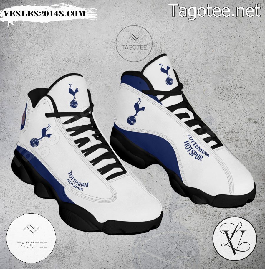 Tottenham Hotspur Logo Air Jordan 13 Shoes - BiShop-a