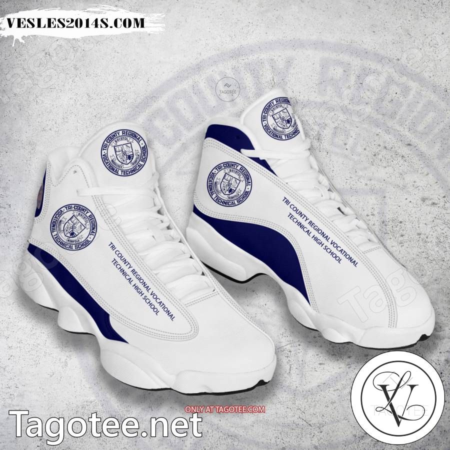 Tri-County-Regional-Vocational-Technical-High-School-Air-Jordan-13-Shoes-1