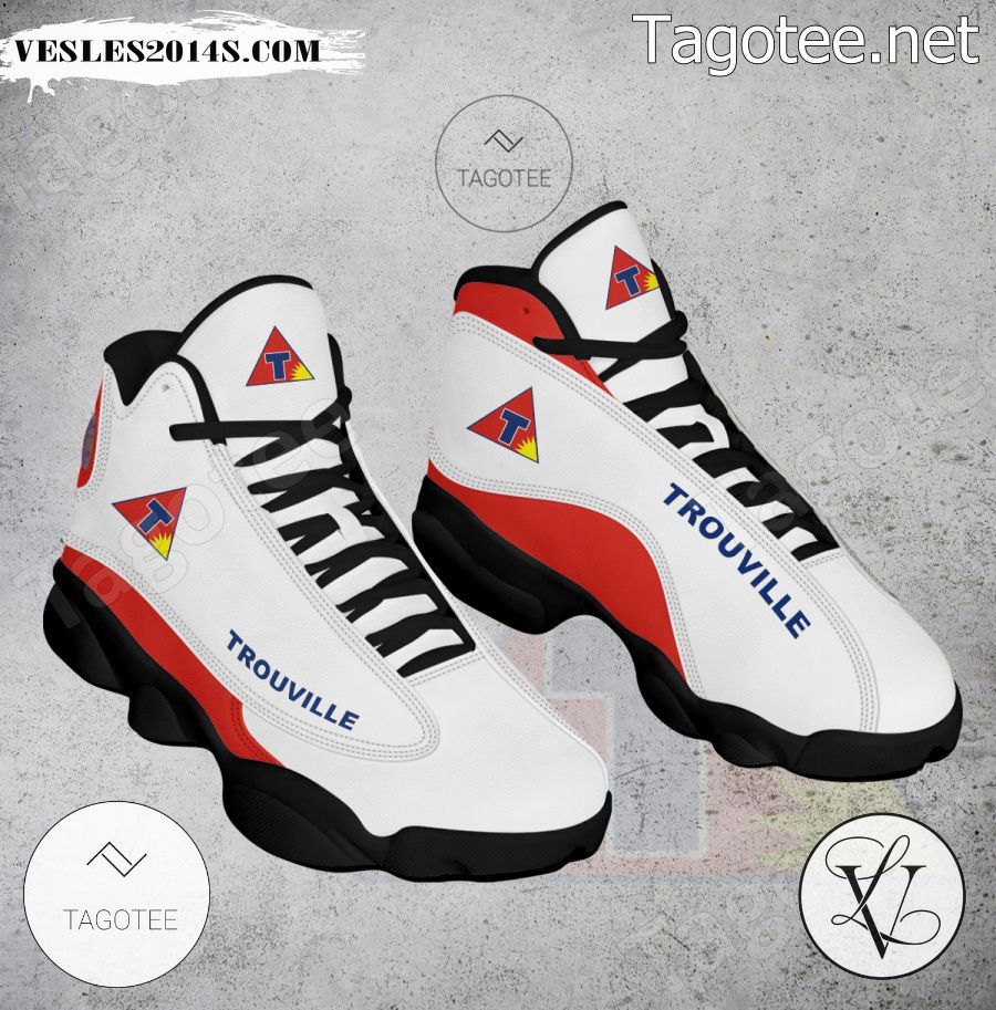Trouville Logo Air Jordan 13 Shoes - EmonShop-a