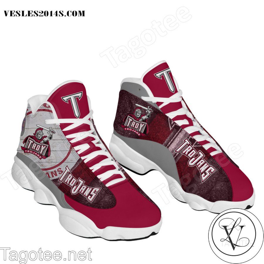 Troy Trojans Air Jordan 13 Shoes-a