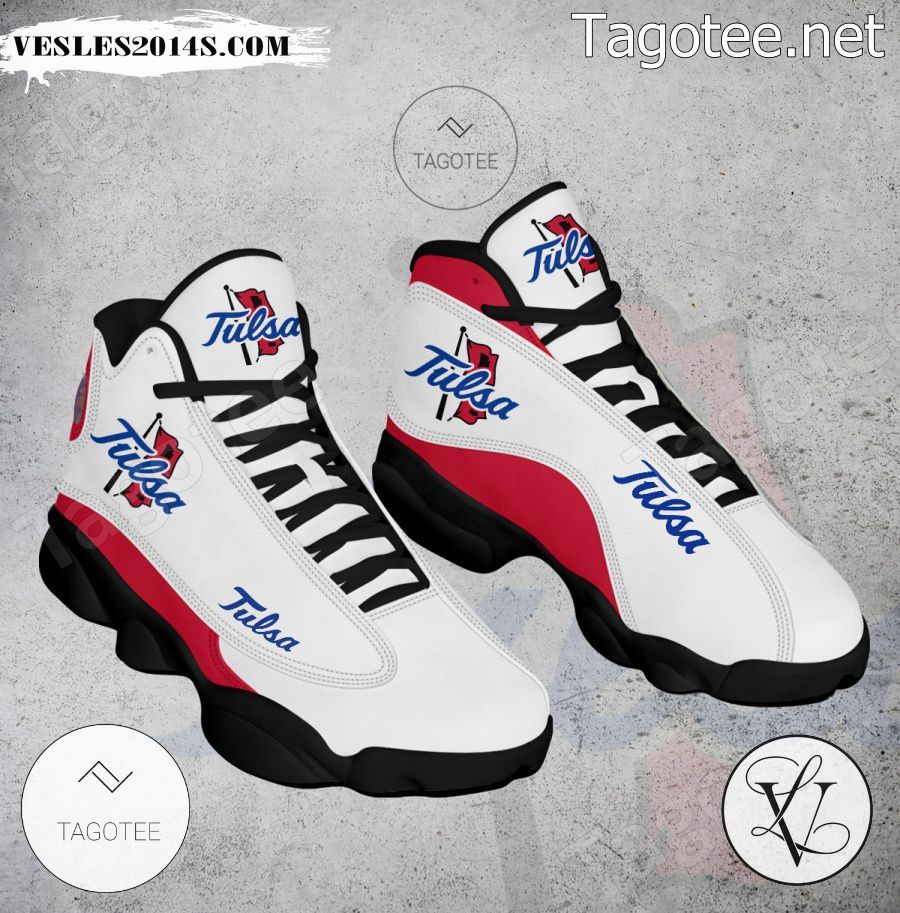 Tulsa NCAA Logo Air Jordan 13 Shoes - BiShop-a