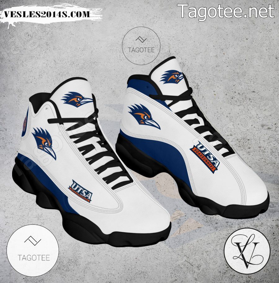 UTSA Roadrunners NCAA Logo Air Jordan 13 Shoes - BiShop-a