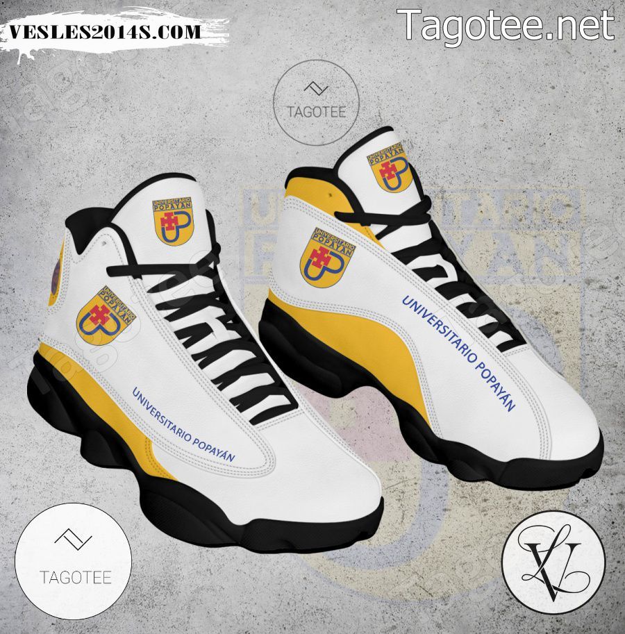 Universitario Popayan Logo Air Jordan 13 Shoes - EmonShop-a