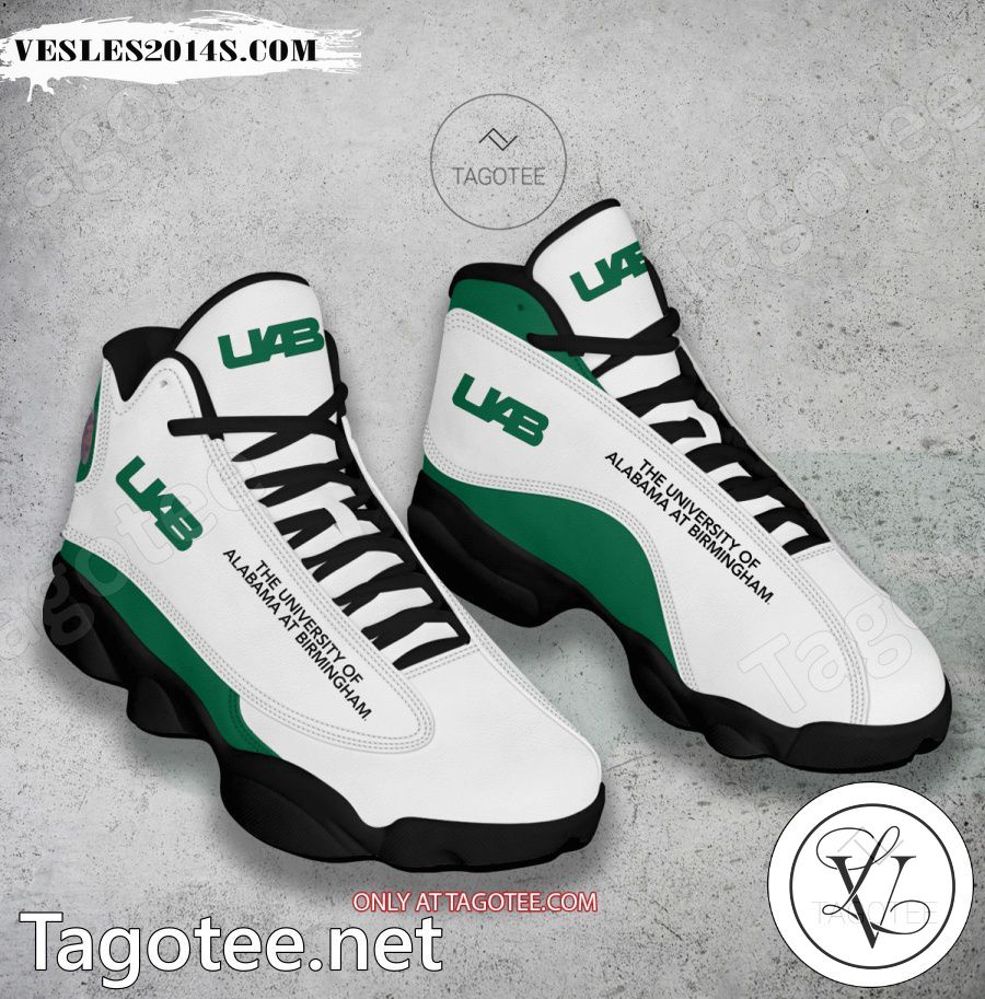 University-of-Alabama-at-Birmingham Logo Air Jordan 13 Shoes - BiShop a