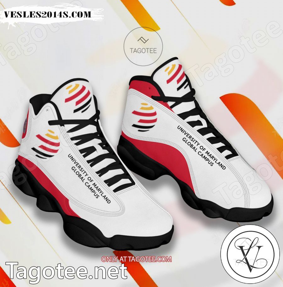 University-of-Maryland-Global-Campus Logo Air Jordan 13 Shoes - BiShop a