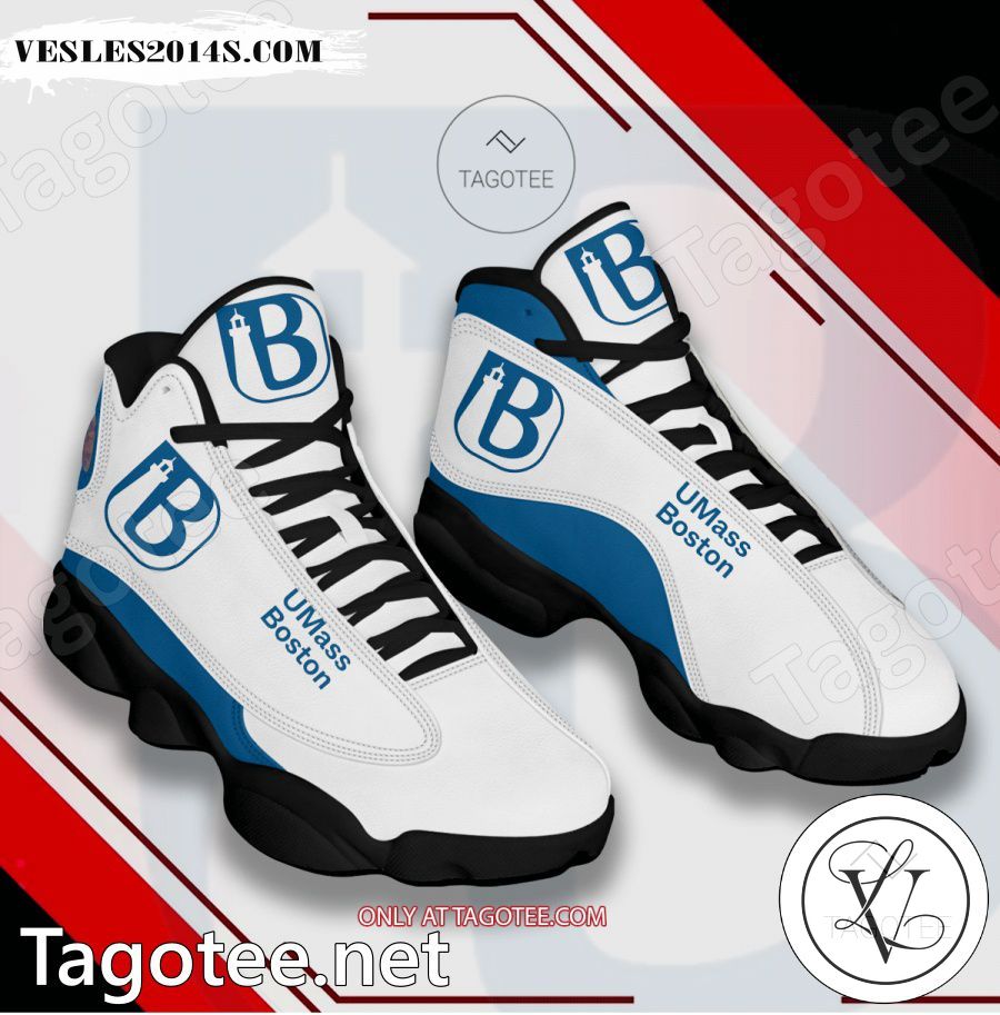 University-of-Massachusetts-Boston Logo Air Jordan 13 Shoes - BiShop a