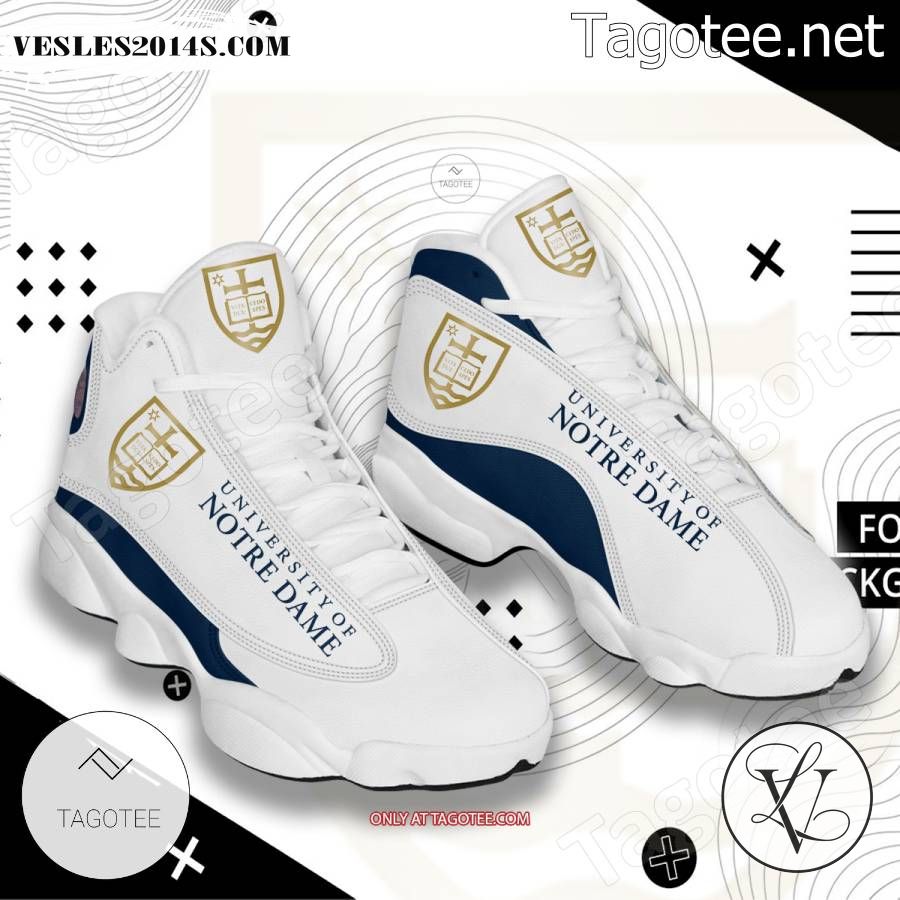 University-of-Notre-Dame Air Jordan 13 Shoes - BiShop a