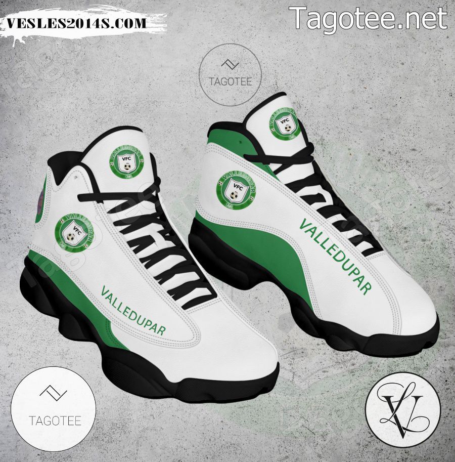 Valledupar FC Logo Air Jordan 13 Shoes - EmonShop-a
