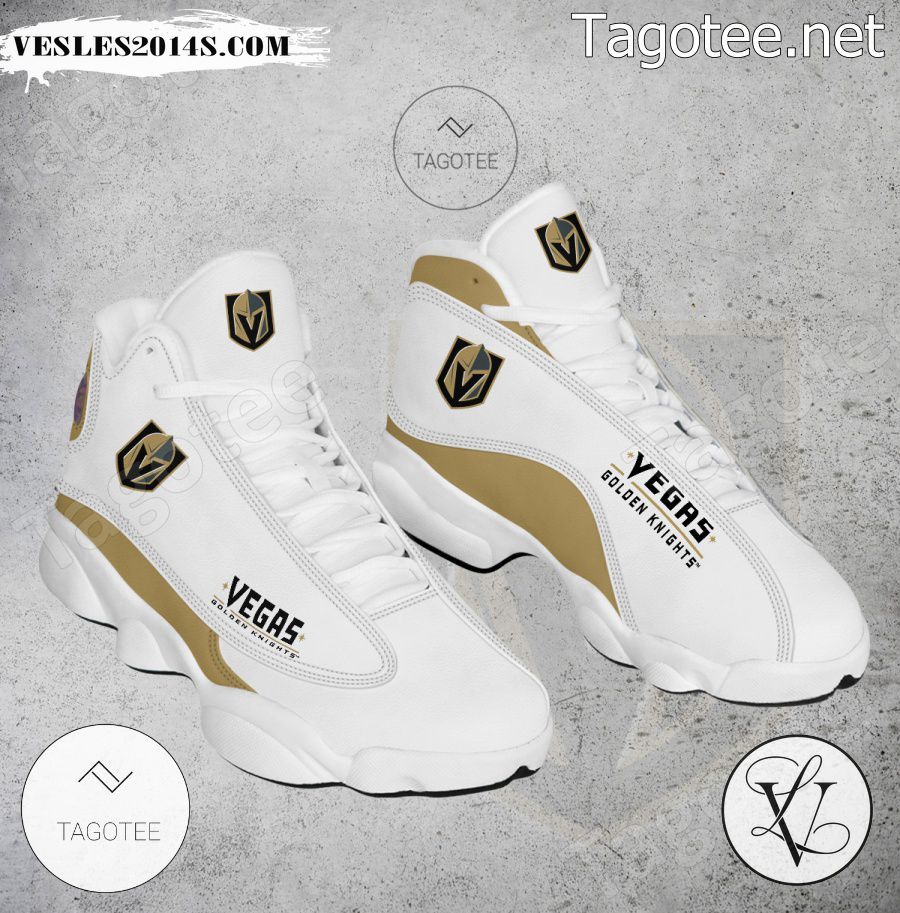 Vegas Golden Knights Logo Air Jordan 13 Shoes Vegas Golden Knights Logo Air Jordan 13 Shoes