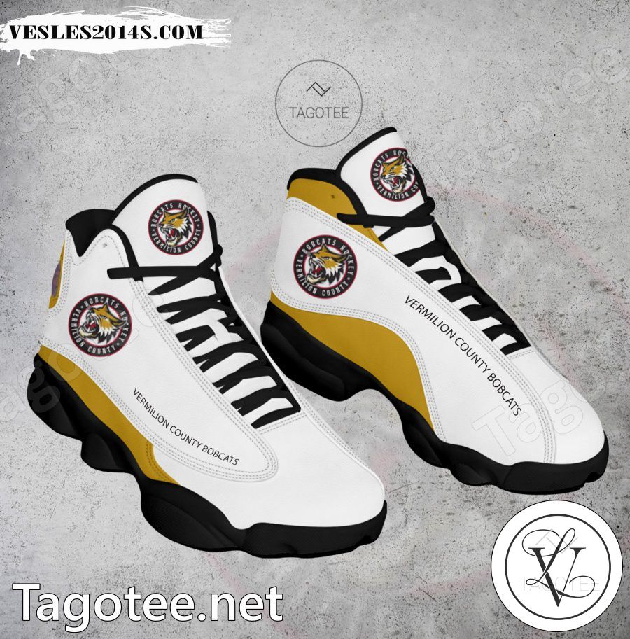 Vermilion County Bobcats Club Air Jordan 13 Shoes - BiShop-a