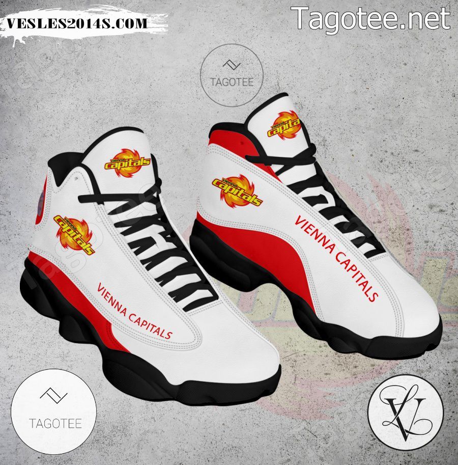 Vienna Capitals Logo Air Jordan 13 Shoes - EmonShop-a