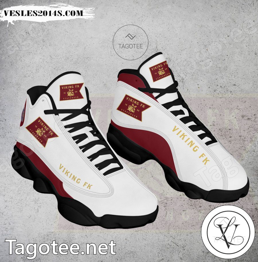 Viking FK Logo Air Jordan 13 Shoes - EmonShop-a