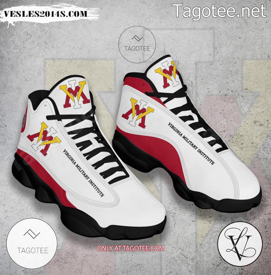 Virginia-Military-Institute Air Jordan 13 Shoes - EmonShop a