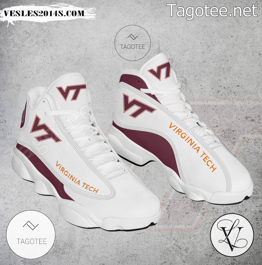 Virginia Tech NCAA Logo Air Jordan 13 Shoes Virginia Tech NCAA Logo Air Jordan 13 Shoes