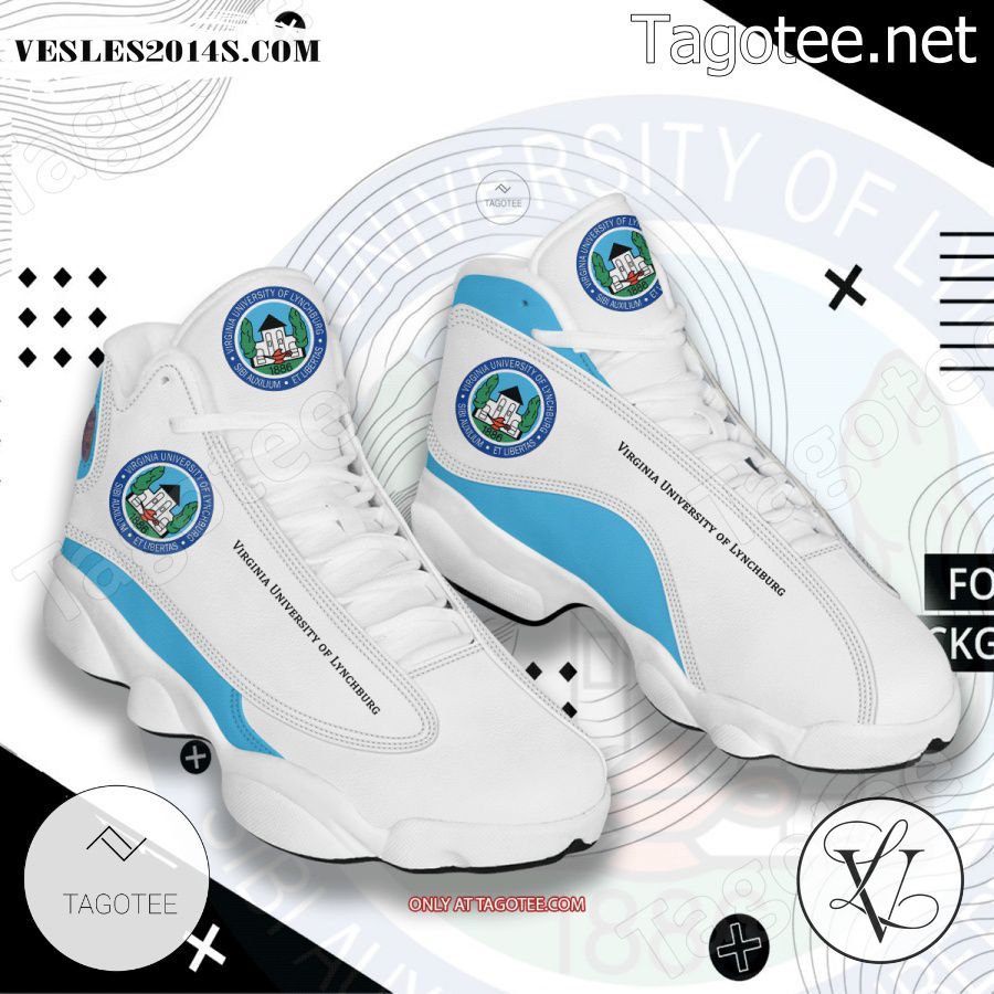 Virginia-University-of-Lynchburg Logo Air Jordan 13 Shoes - EmonShop a