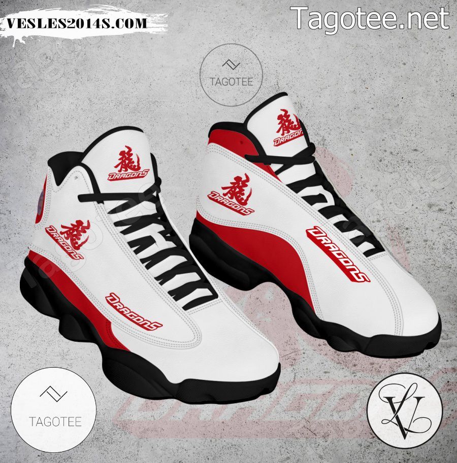 Wei Chuan Dragons Logo Air Jordan 13 Shoes - EmonShop-a