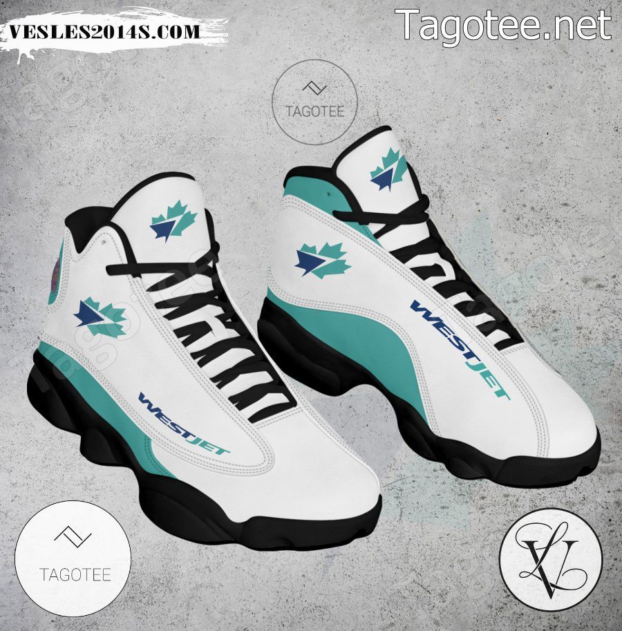 WestJet Logo Air Jordan 13 Shoes - MiuShop-a