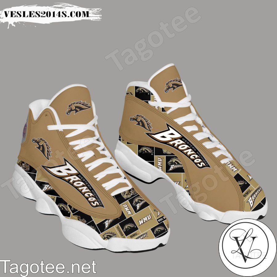 Western Michigan Broncos Air Jordan 13 Shoes-a