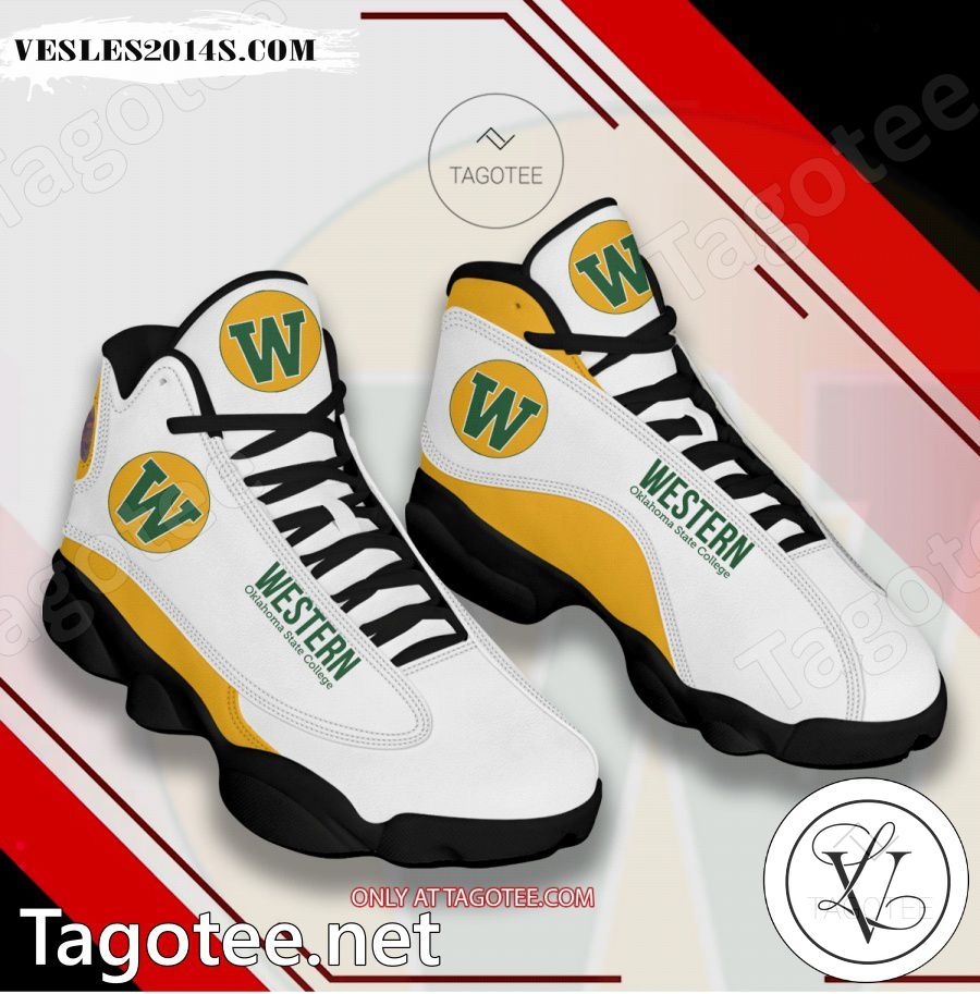 Western-Oklahoma-State-College Logo Air Jordan 13 Shoes - BiShop a