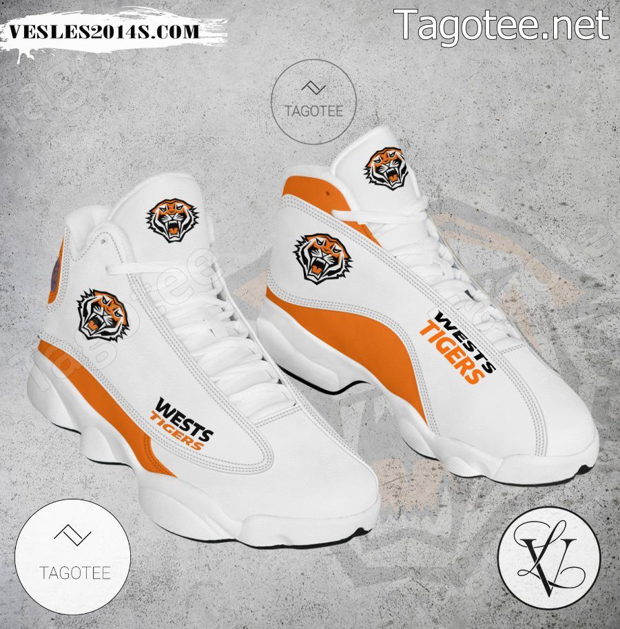 Wests Tigers Logo Air Jordan 13 Shoes Wests Tigers Logo Air Jordan 13 Shoes