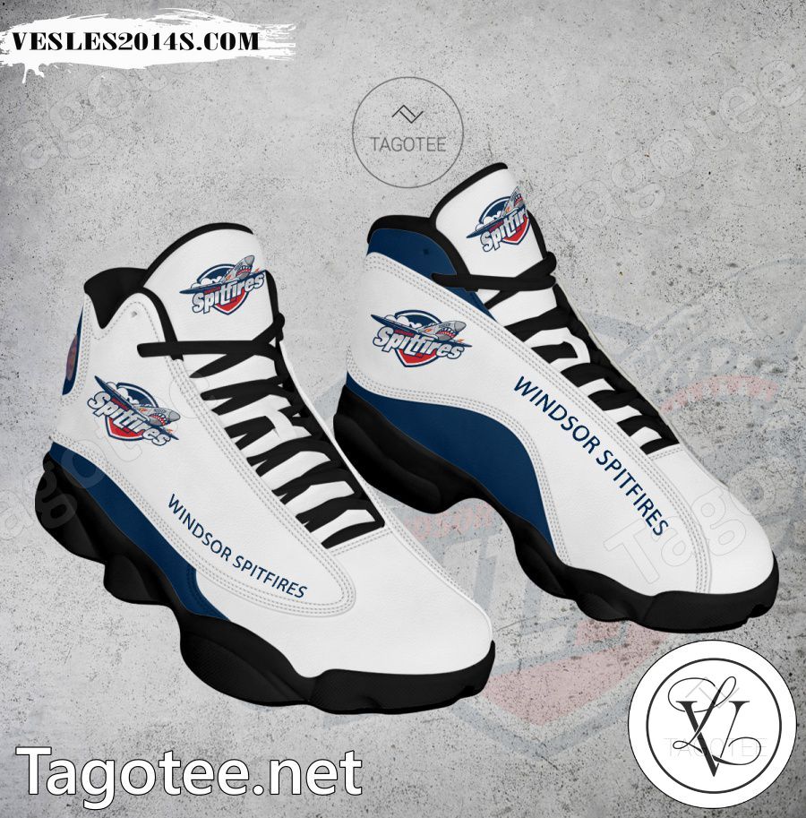 Windsor Spitfires Club Air Jordan 13 Shoes - EmonShop-a