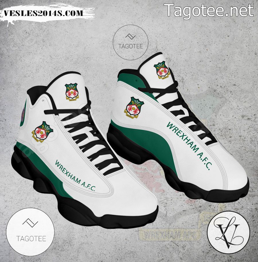 Wrexham Logo Air Jordan 13 Shoes - EmonShop-a