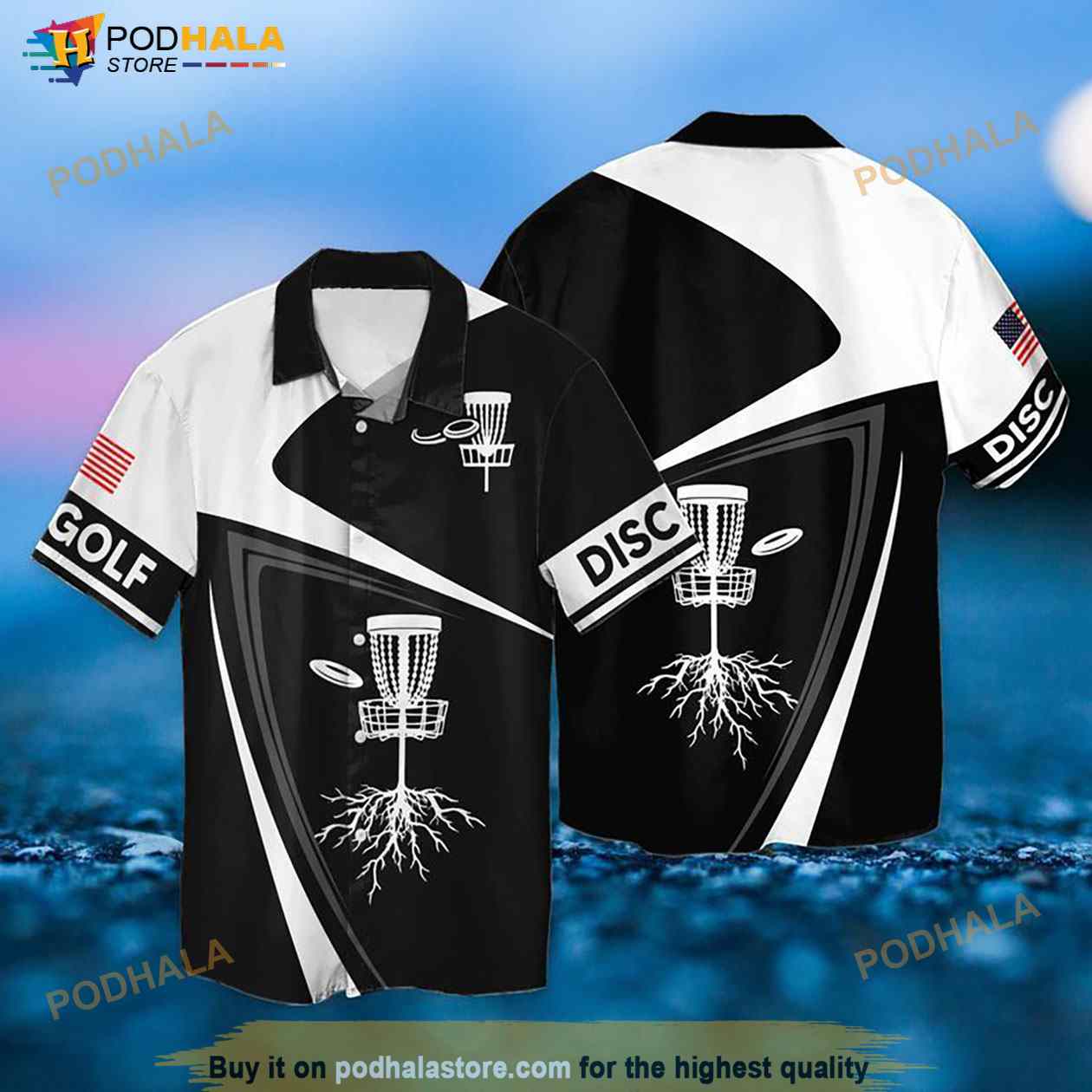 4th Of July Disc Golf Hawaiian Shirt 4th Of July Disc Golf Hawaiian Shirt