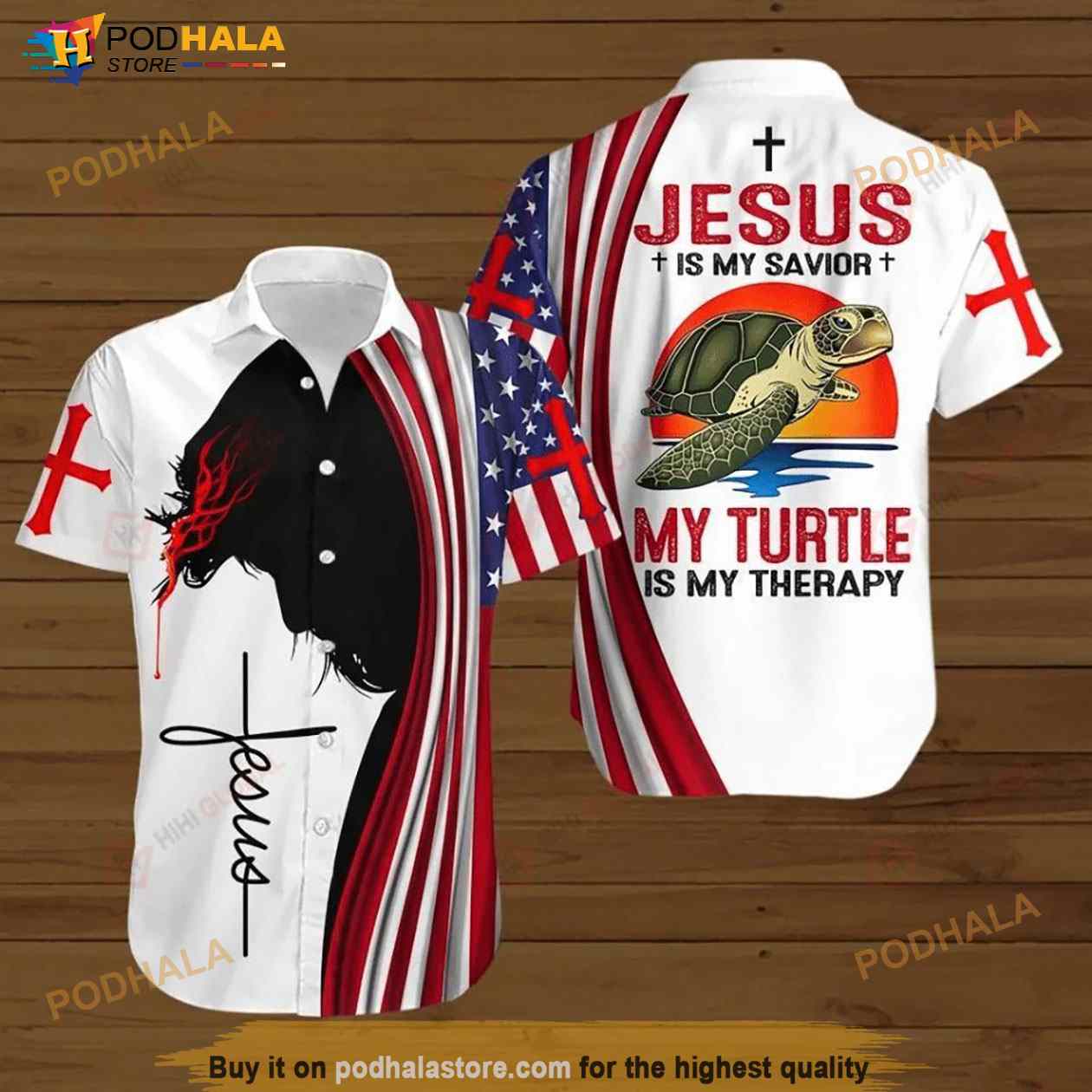 4th Of July Jesus Bible Cross Jesus Is My Savior My Turtle Is My Therapy Hawaiian Shirt 4th Of July Jesus Bible Cross Jesus Is My Savior My Turtle Is My Therapy Hawaiian Shirt