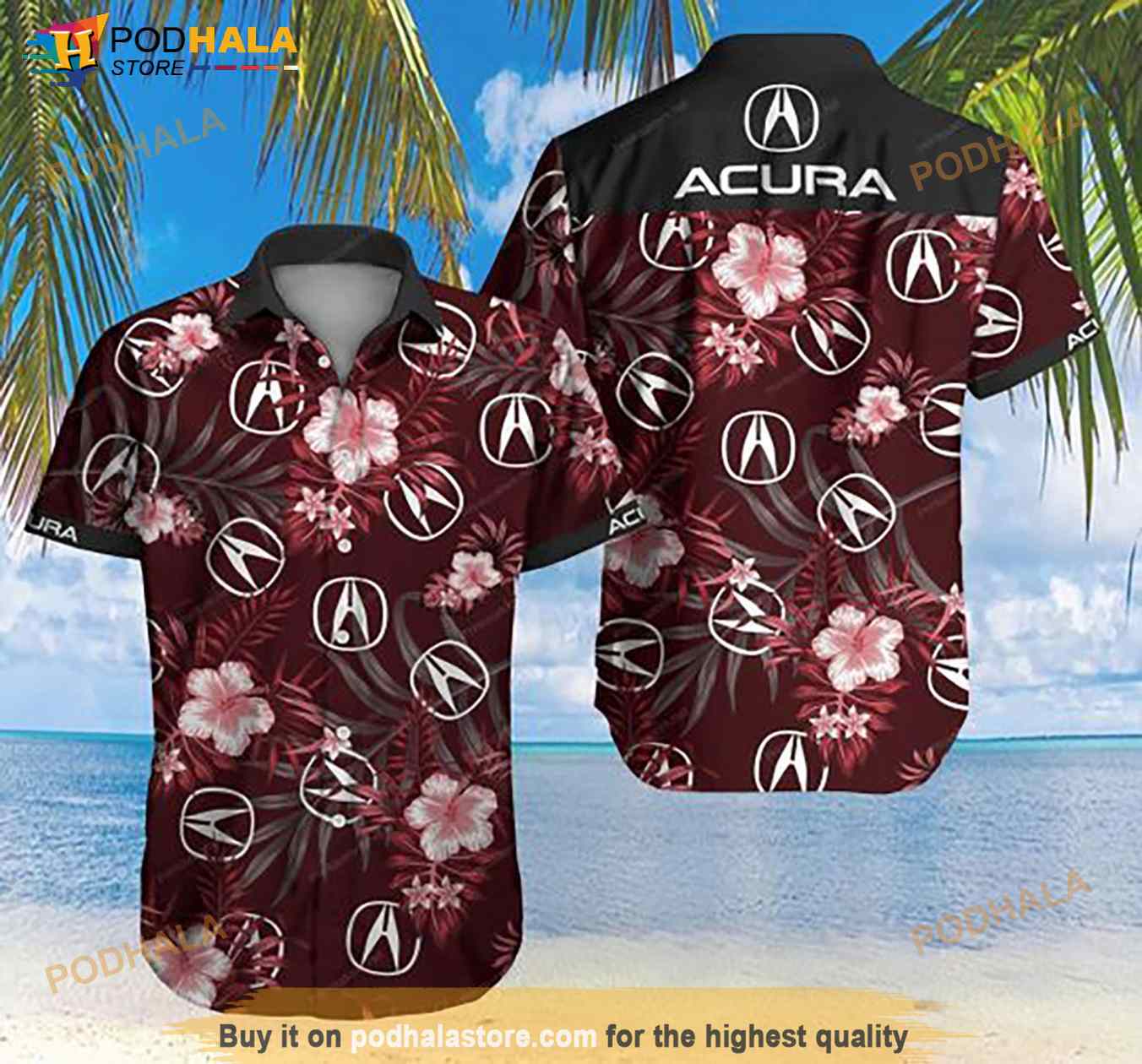 Acura Hawaiian Shirt Acura Hawaiian Shirt