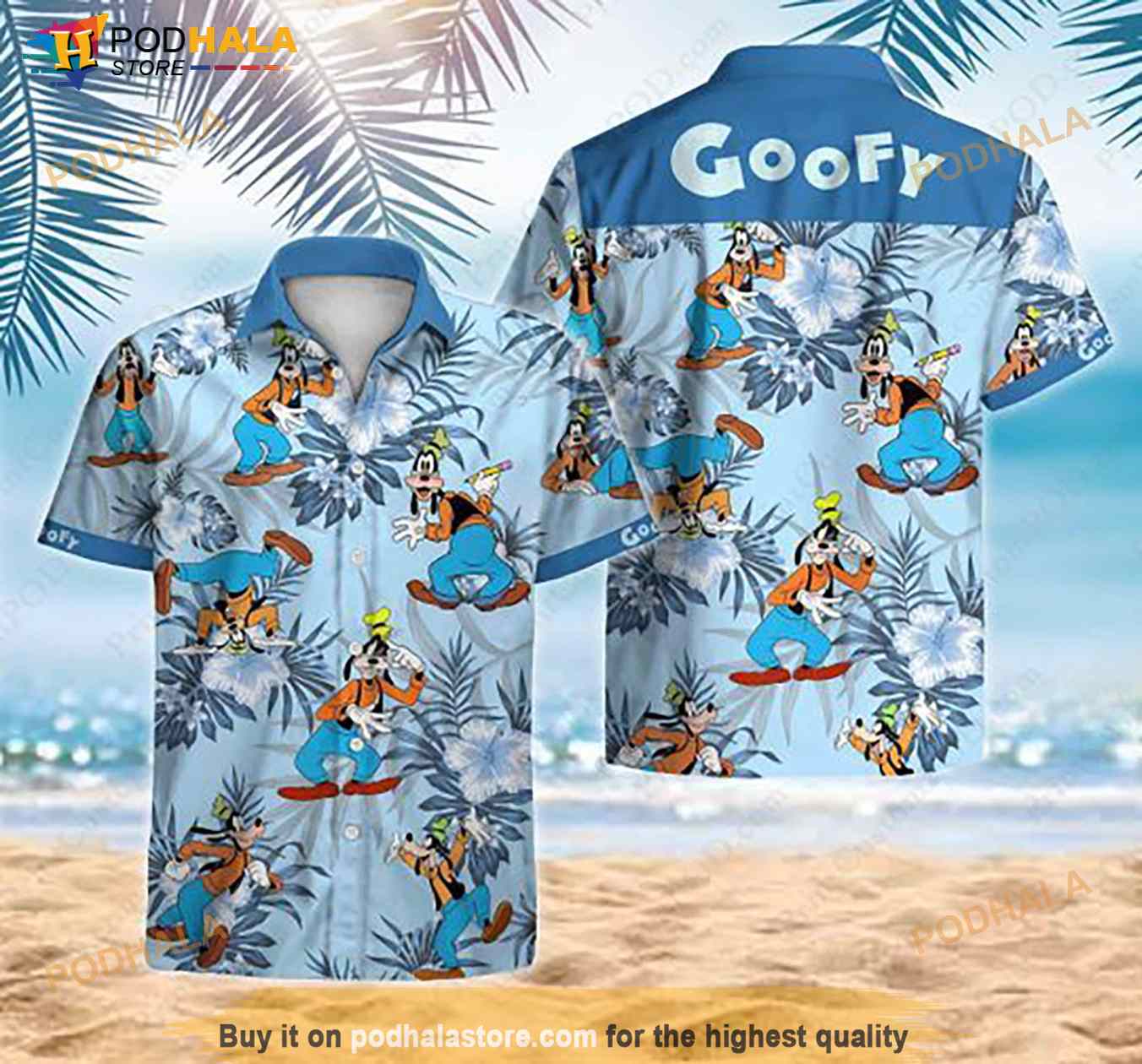 Adu A Goofy Movie Hawaiian Shirt Adu A Goofy Movie Hawaiian Shirt