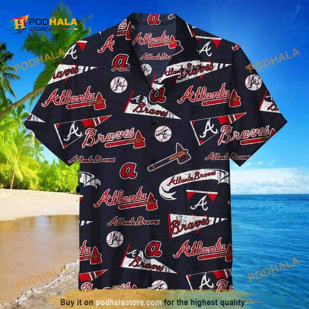 Aloha Atlanta Braves MLB Hawaiian Shirt Aloha Atlanta Braves MLB Hawaiian Shirt