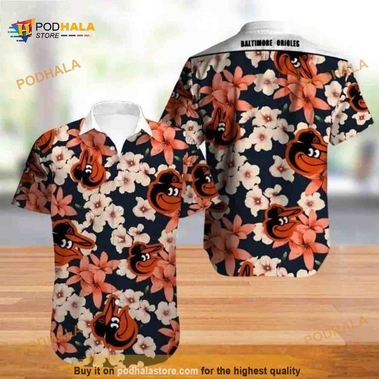 Aloha Baltimore Orioles MLB Hawaiian Shirt Aloha Baltimore Orioles MLB Hawaiian Shirt