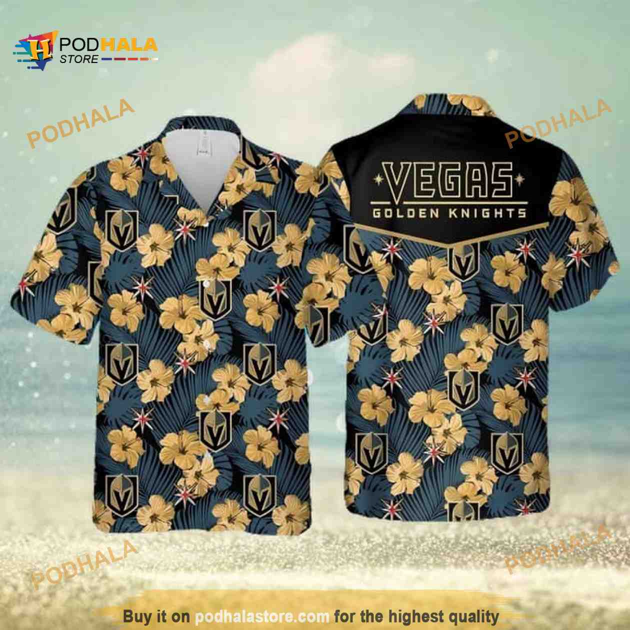 Aloha NHL Vegas Golden Knights Funny Hawaiian Shirt Summer Beach Gift Aloha NHL Vegas Golden Knights Funny Hawaiian Shirt Summer Beach Gift
