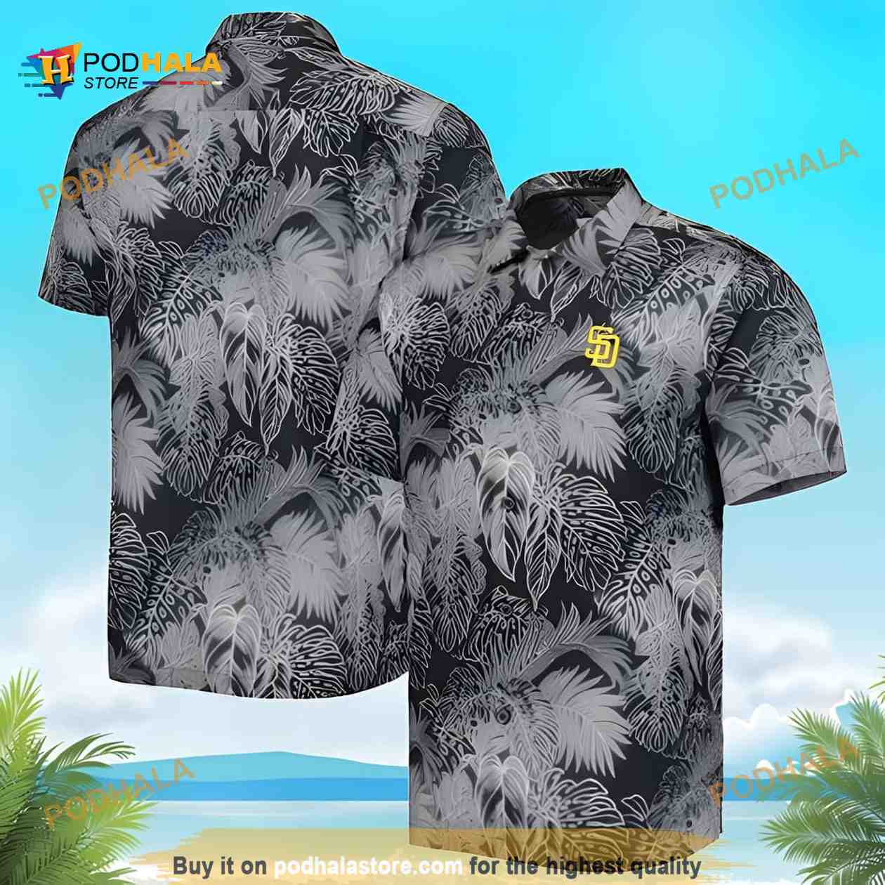 Aloha San Diego Padres MLB Hawaiian Shirt Aloha San Diego Padres MLB Hawaiian Shirt