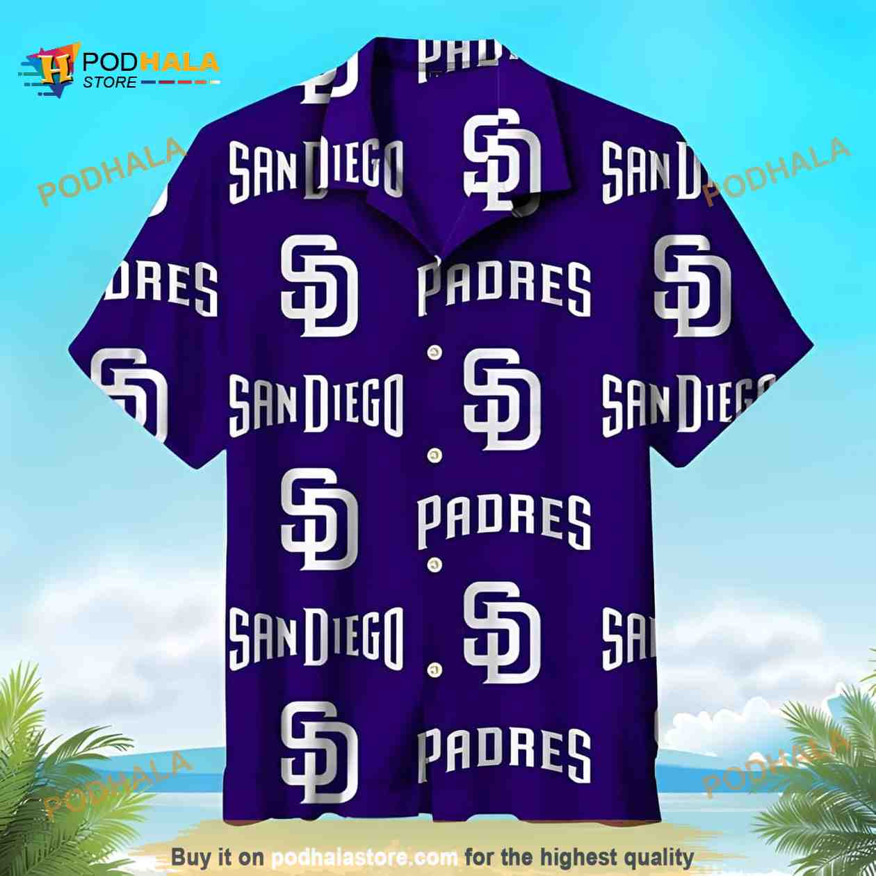 Aloha San Diego Padres MLB Hawaiian Shirt Aloha San Diego Padres MLB Hawaiian Shirt