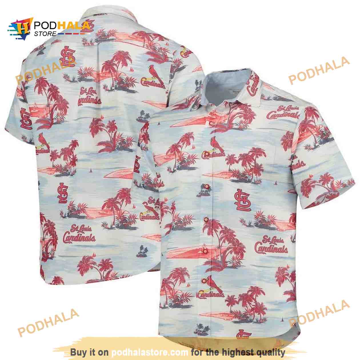 Aloha St Louis Cardinals MLB Hawaiian Shirt Aloha St Louis Cardinals MLB Hawaiian Shirt
