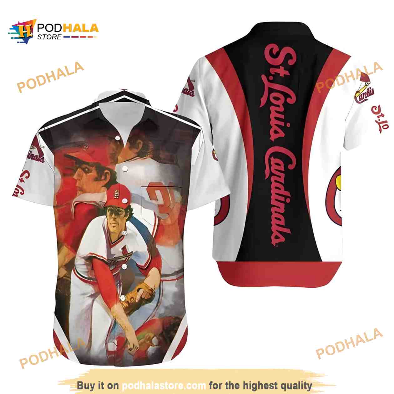 Aloha St Louis Cardinals MLB Hawaiian Shirt Aloha St Louis Cardinals MLB Hawaiian Shirt