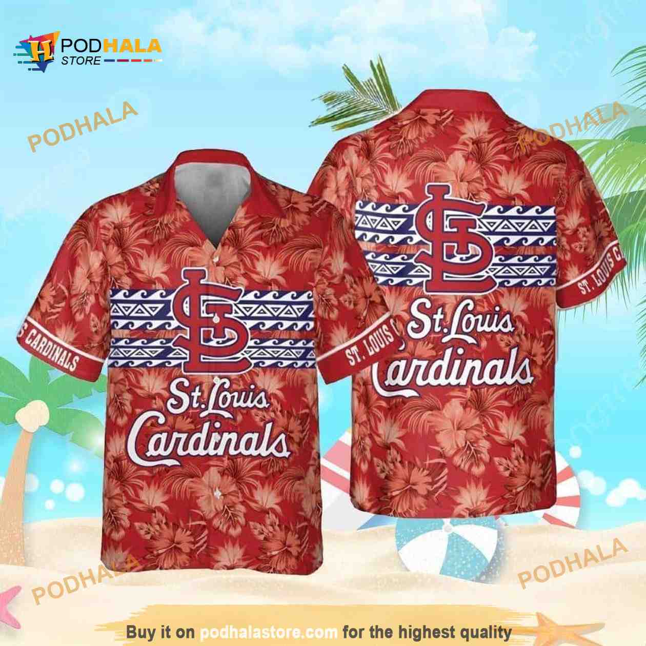 Aloha St Louis Cardinals MLB Hawaiian Shirt Aloha St Louis Cardinals MLB Hawaiian Shirt
