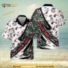Aloha Summer NBA Miami Heat Funny Hawaiian Shirt Flowers And Palm Trees Pattern