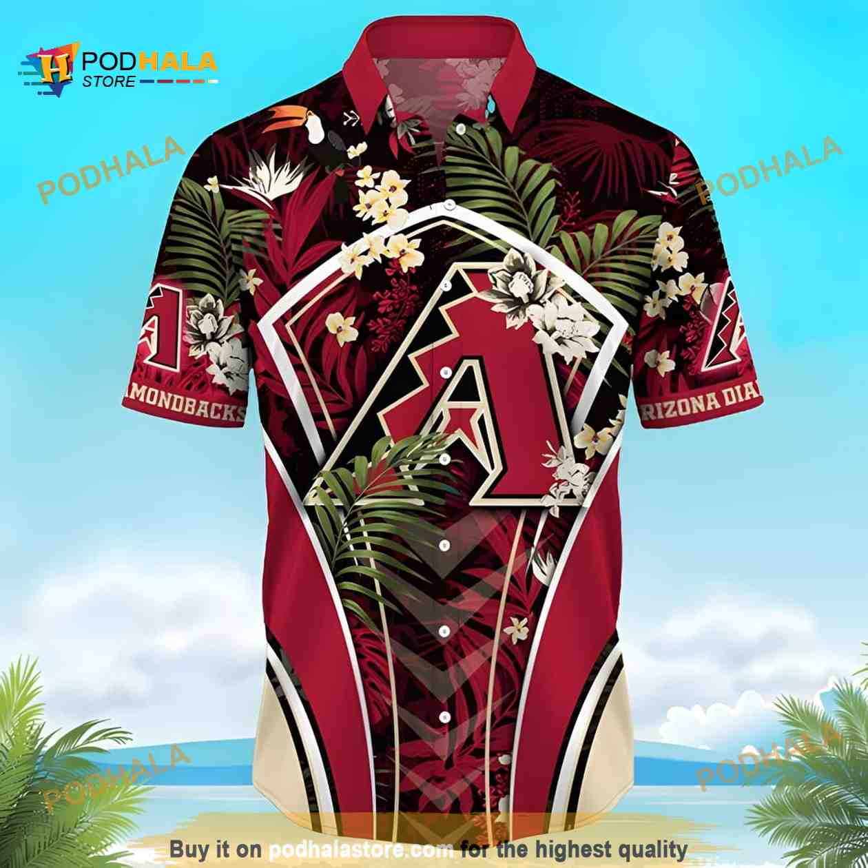 Arizona Diamondbacks MLB Hawaiian Shirt Arizona Diamondbacks MLB Hawaiian Shirt