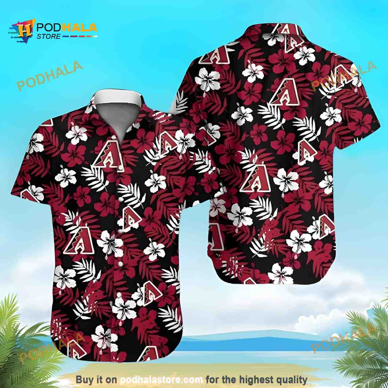 Arizona Diamondbacks MLB Hawaiian Shirt Arizona Diamondbacks MLB Hawaiian Shirt
