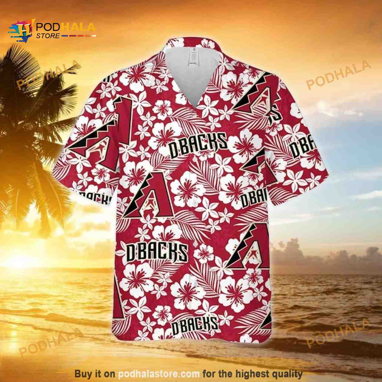 Arizona Diamondbacks MLB Hawaiian Shirt Arizona Diamondbacks MLB Hawaiian Shirt