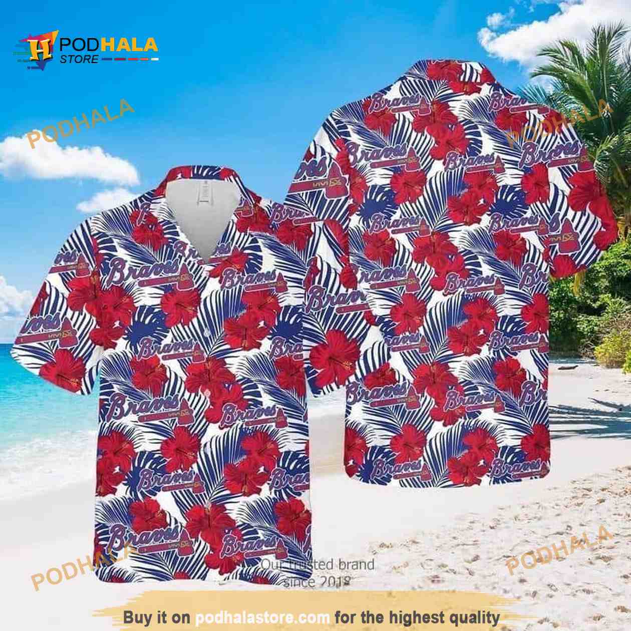 Atlanta Braves Hawaiian Shirt Atlanta Braves Hawaiian Shirt