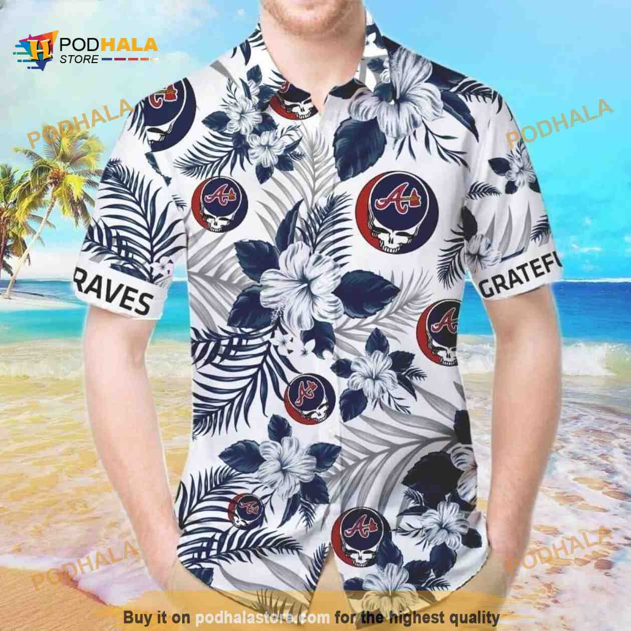 Atlanta Braves MLB Hawaiian Shirt 3D Atlanta Braves MLB Hawaiian Shirt 3D