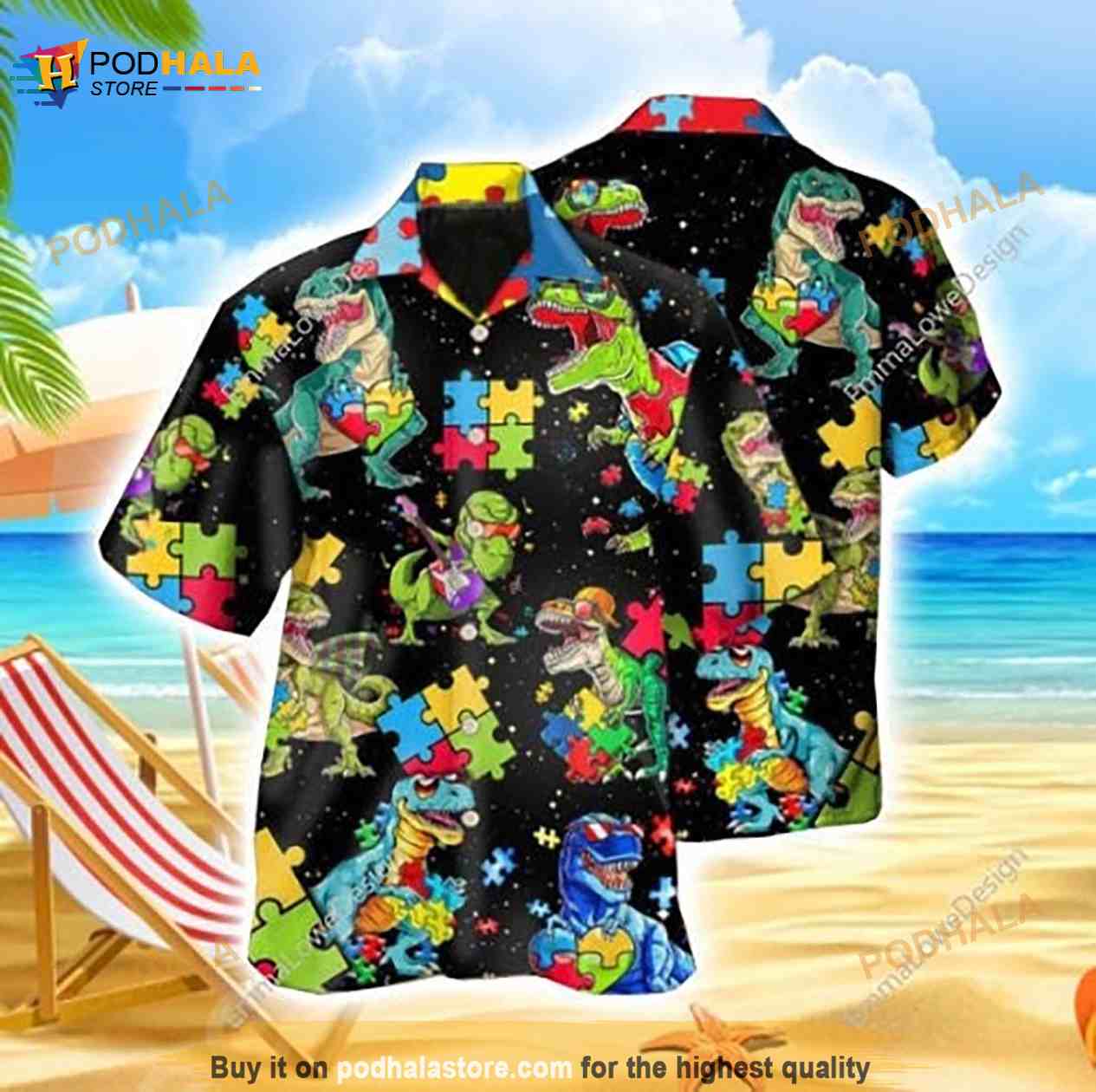 Autism Awareness Funny Hawaiian Shirt Autism Awareness Funny Hawaiian Shirt