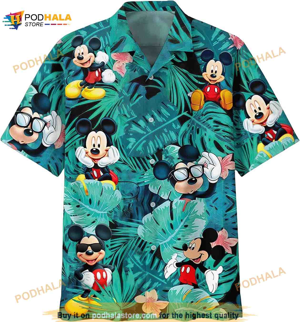 Awaiian Shirt For Men Mickey Awaiian Shirt For Men Mickey