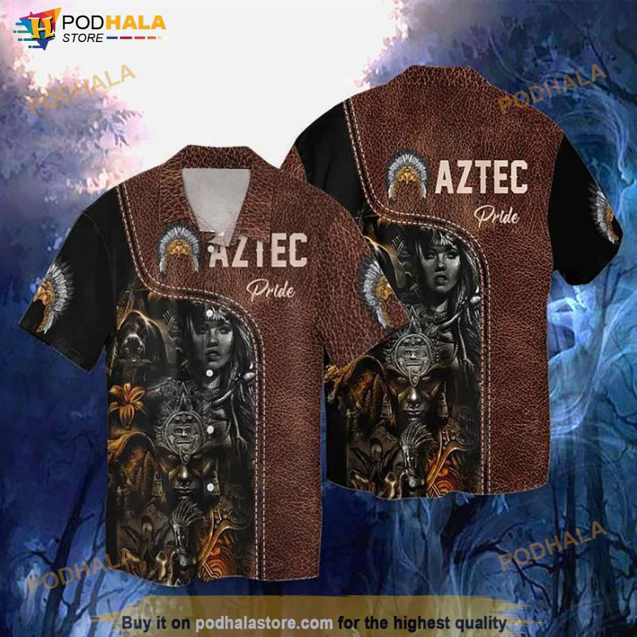 Aztec Pride Hawaiian Shirt Aztec Pride Hawaiian Shirt